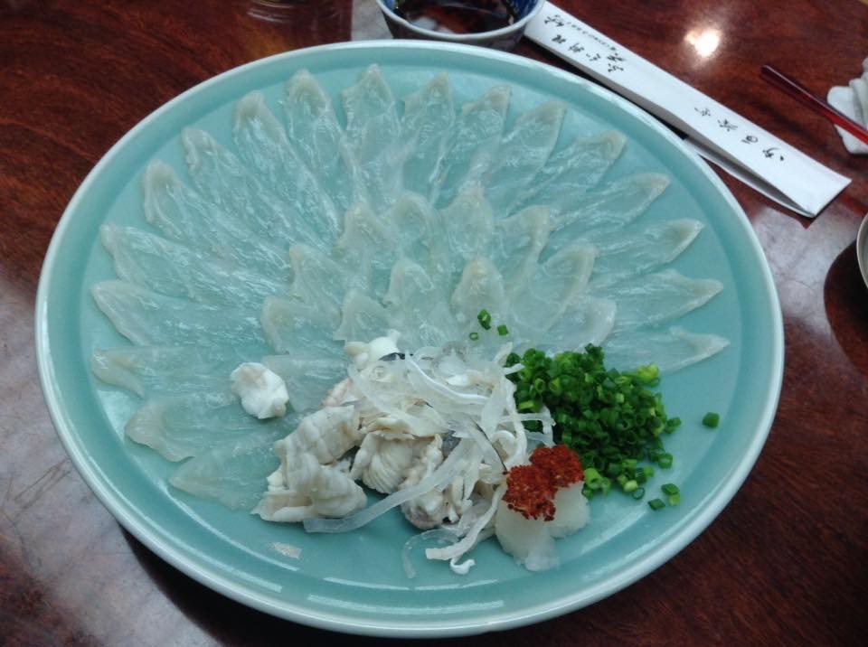 puffer fish dish