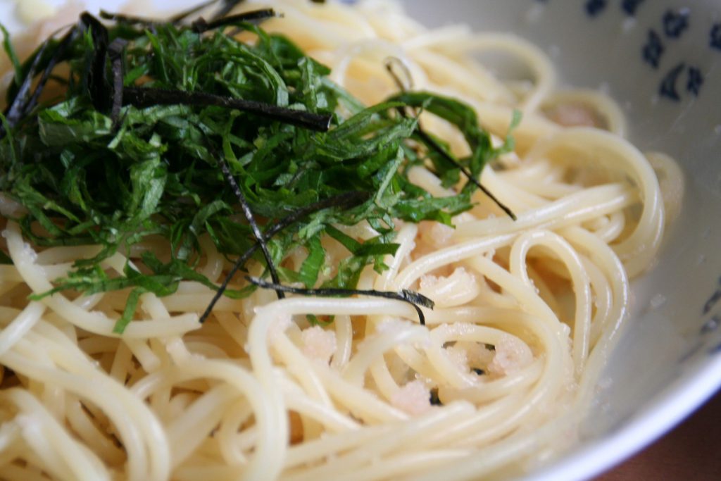 Creamy Japanese Mentaiko Pasta (明太子パスタ)