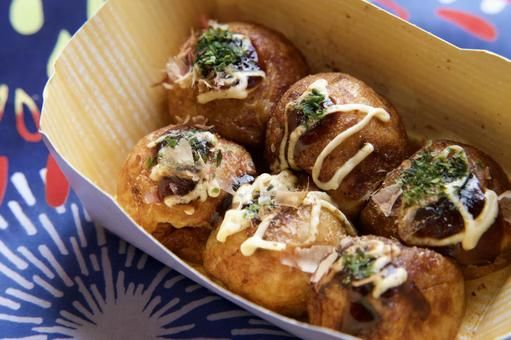 Takoyaki (たこ焼き) - WA-SHOKU Japanese Jobs & Foods.